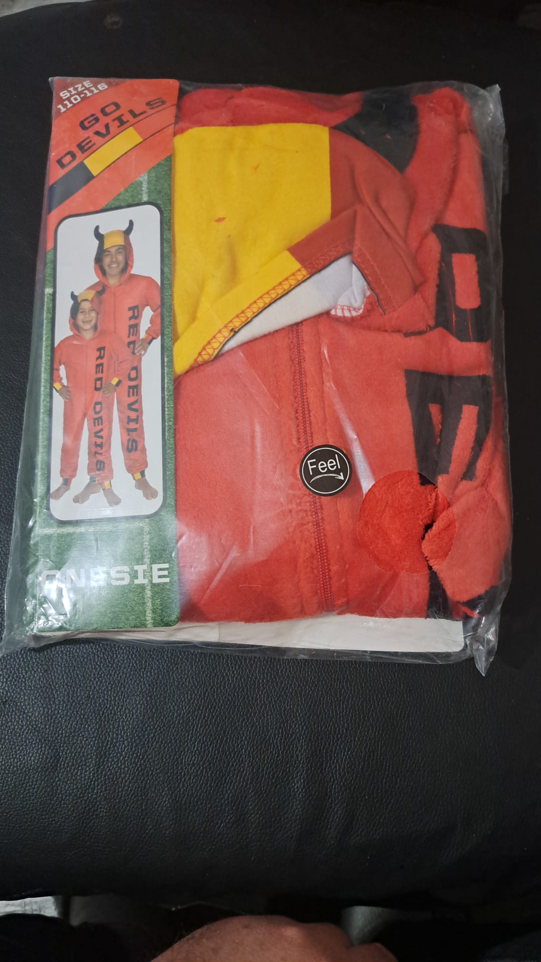 Red Devils Onsie Größe 110 / 116