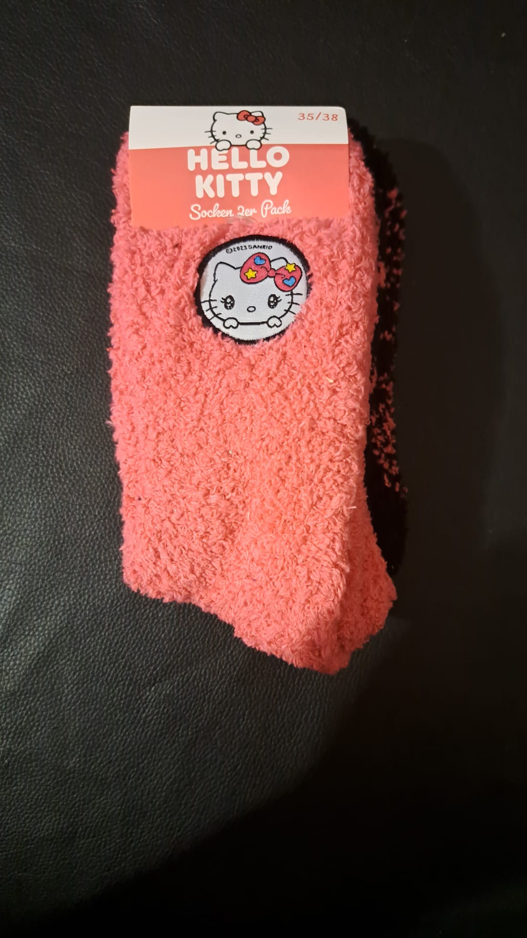 Hello Kitty Kuschelsocken 2er-Pack Größe 35 / 38