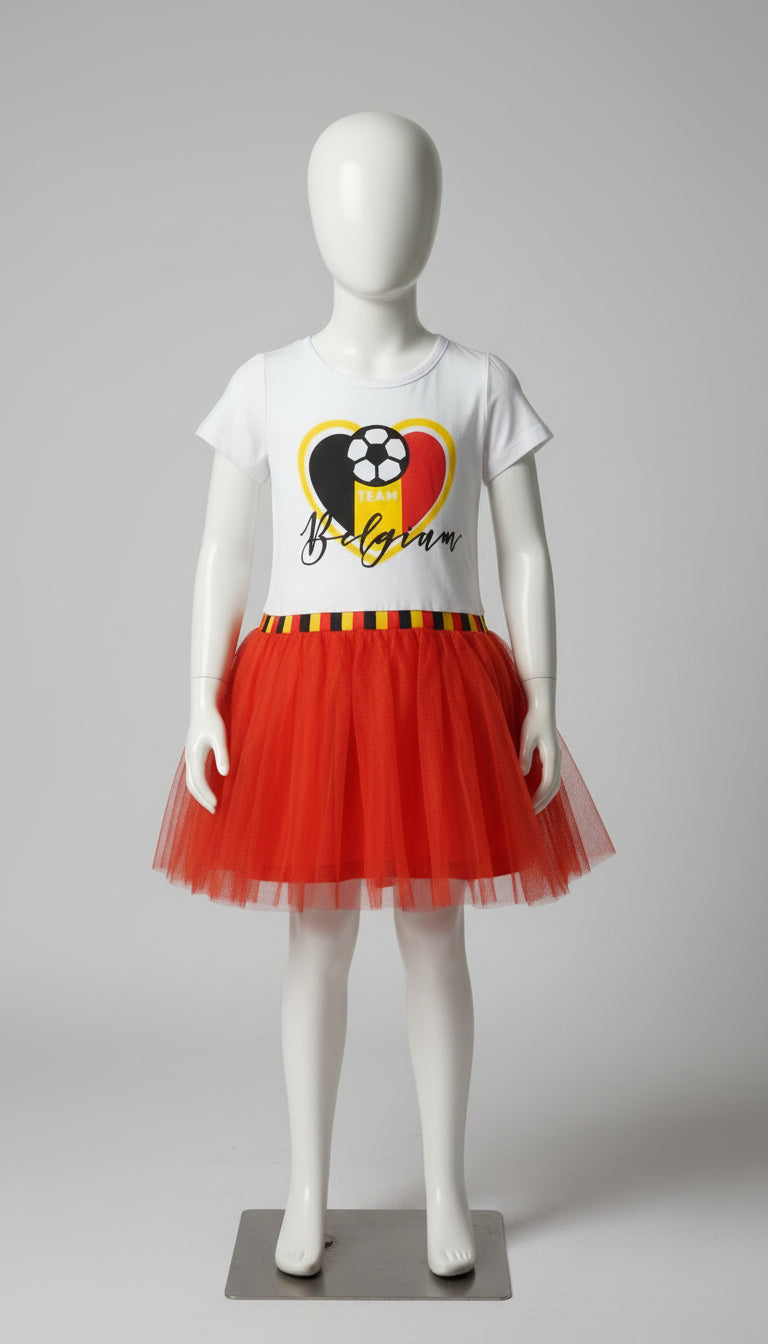 9th Avenue Kleid Team Belgien Größe 86 / 92