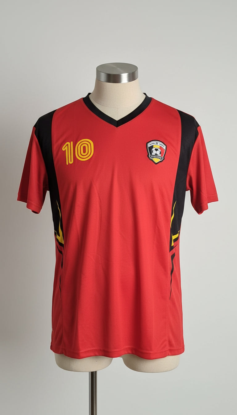Fußballtrikot Belgien Rücken-Nummer 10 Größe XXL