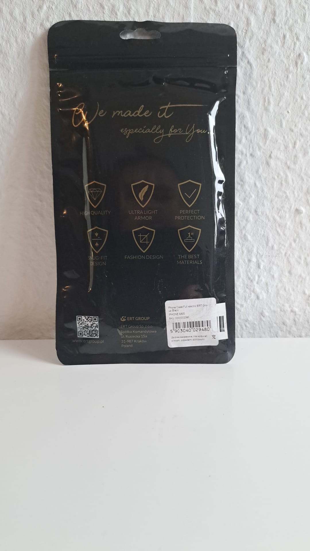 Handyhülle für IPhone 6 / 6s Schwarz