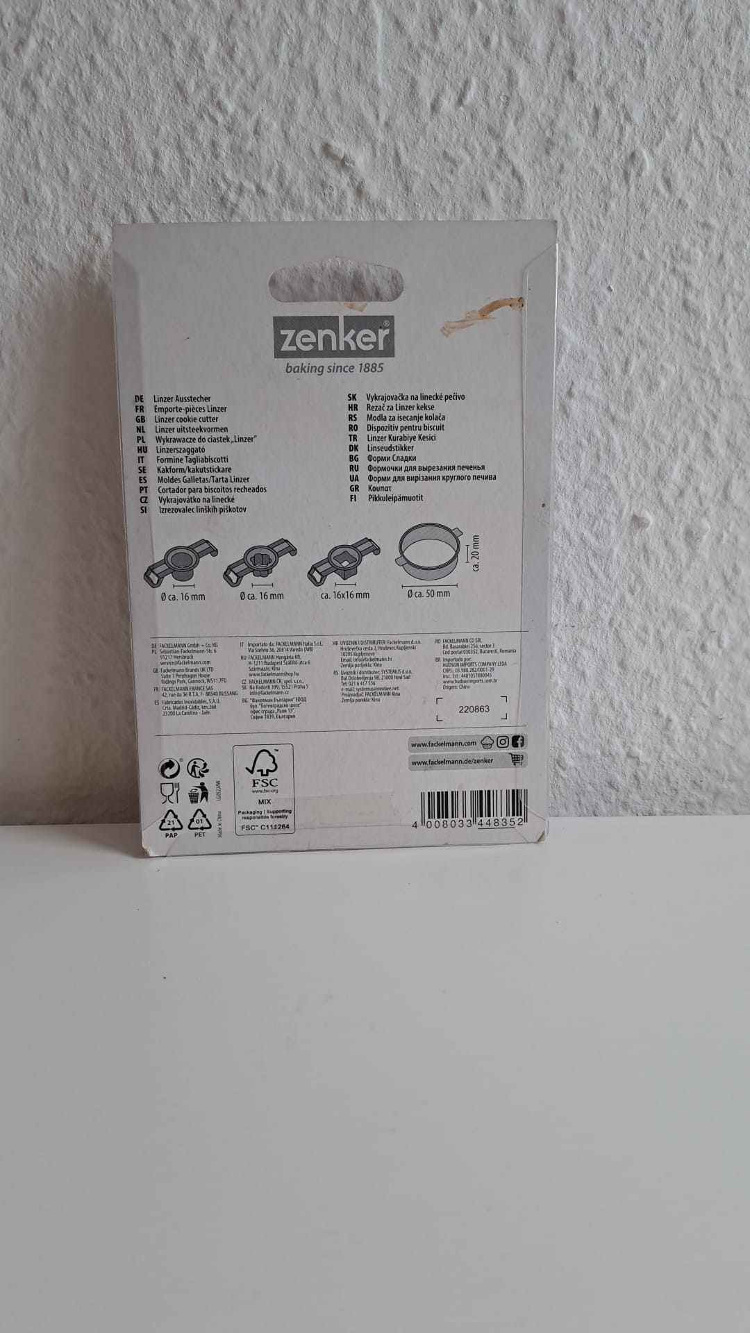 Zenker Ausstecher für Plätzchen