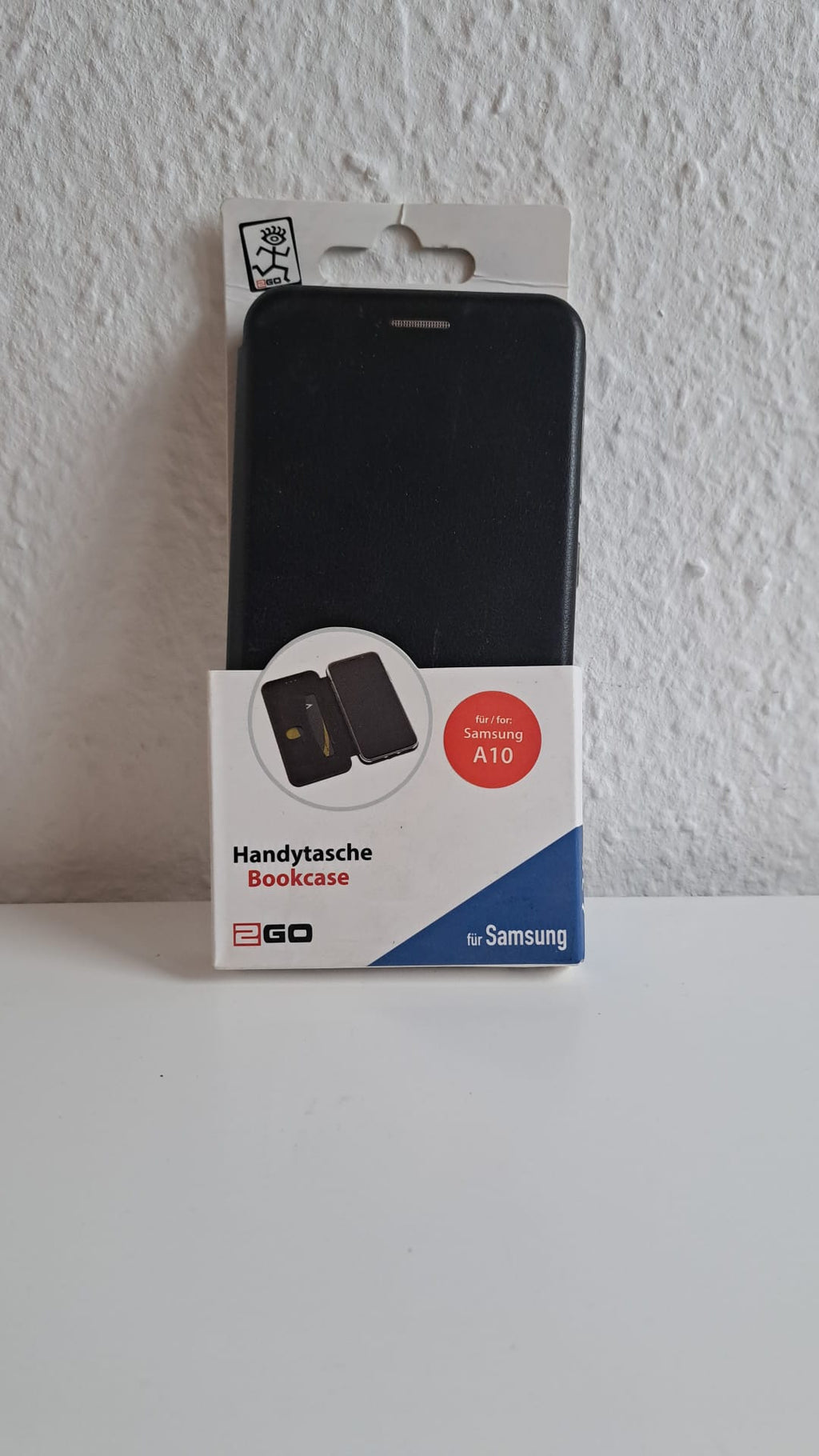 2Go Handytasche Bookcase für Samsung A10