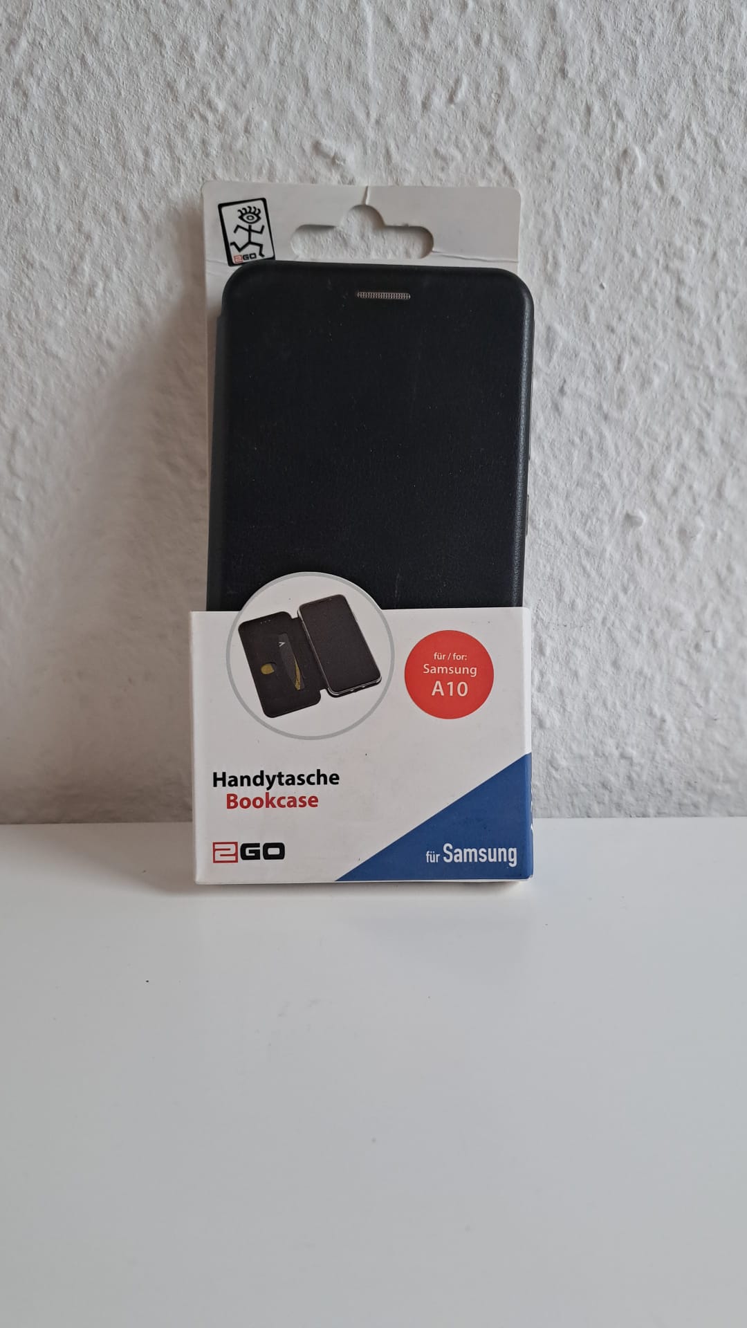 2Go Handytasche Bookcase für Samsung A10