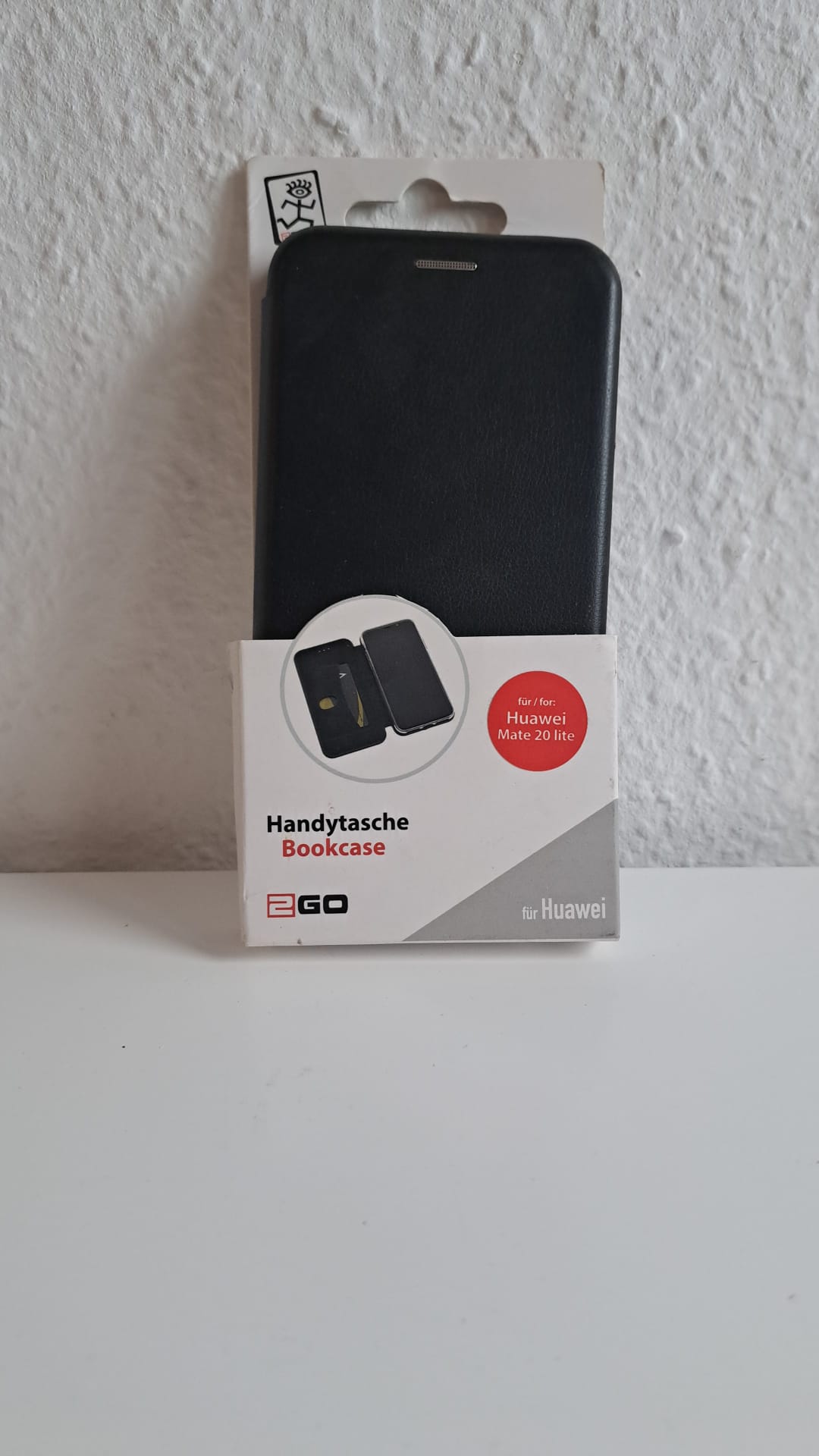 2Go Handytasche Bookcase für Huawei Mate 20 Lite