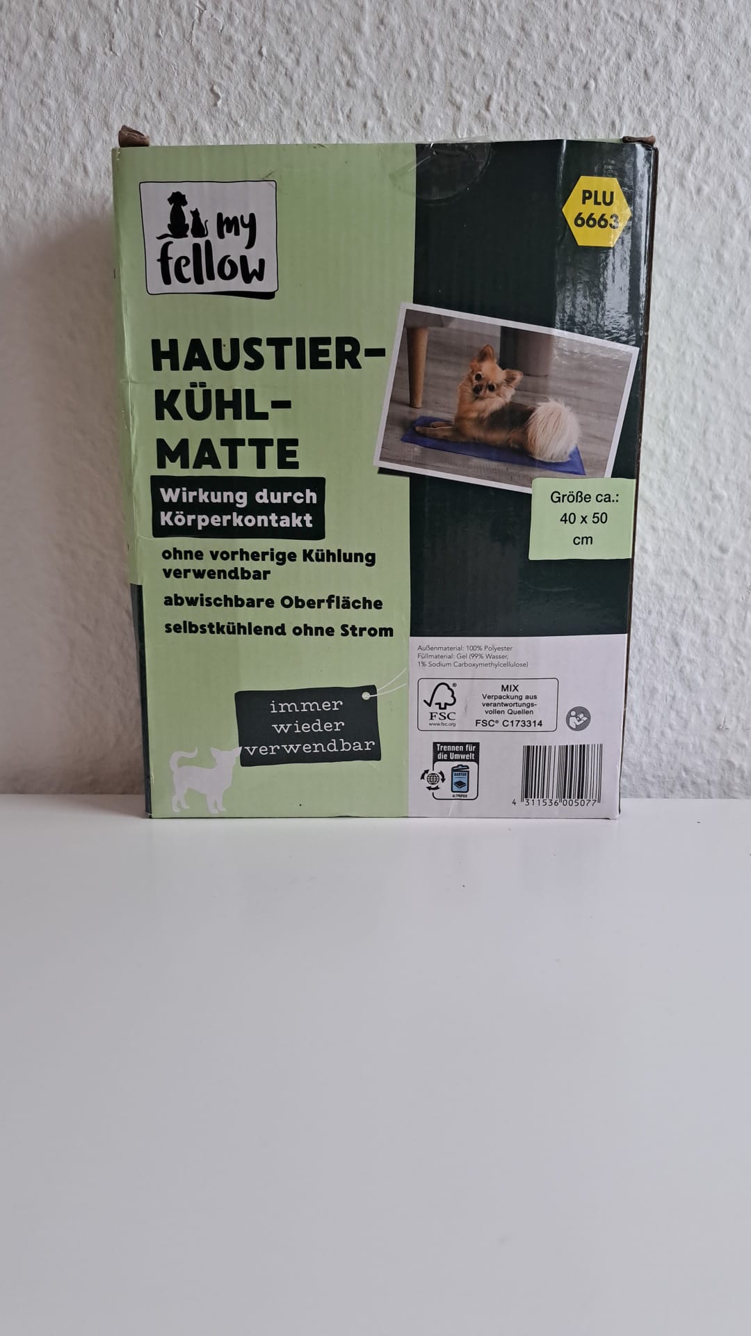 My Fellow Haustier Kühlmatte ca. 40x50 cm