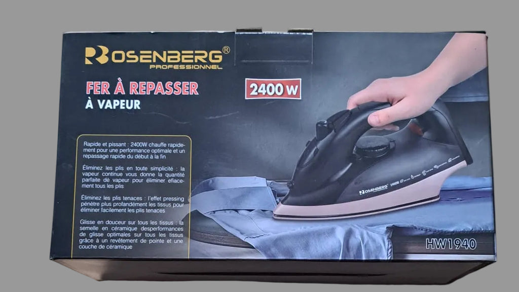 Rosenberg Professionnel Bügeleisen HW1940 2400 Watt