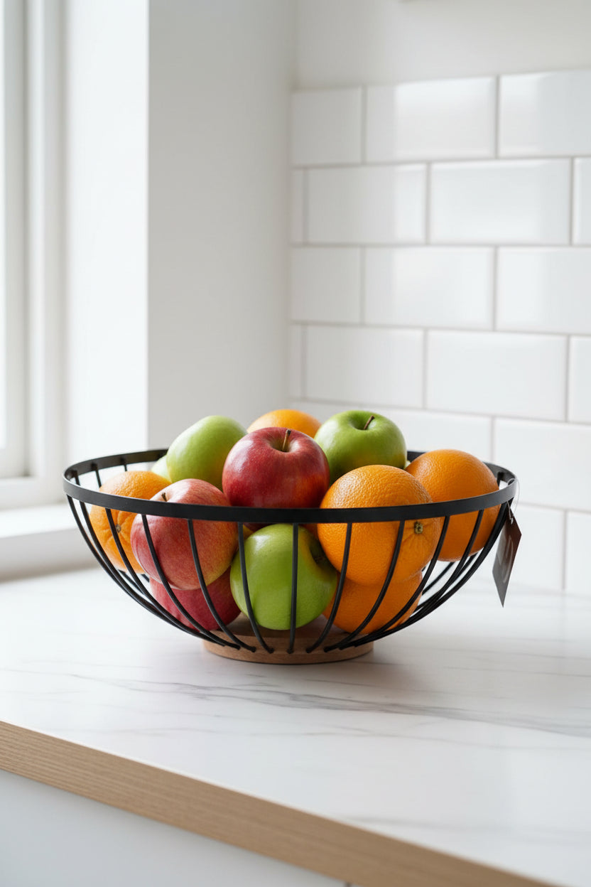 Brotkorb aus Akazienholz 25 cm Durchmesser