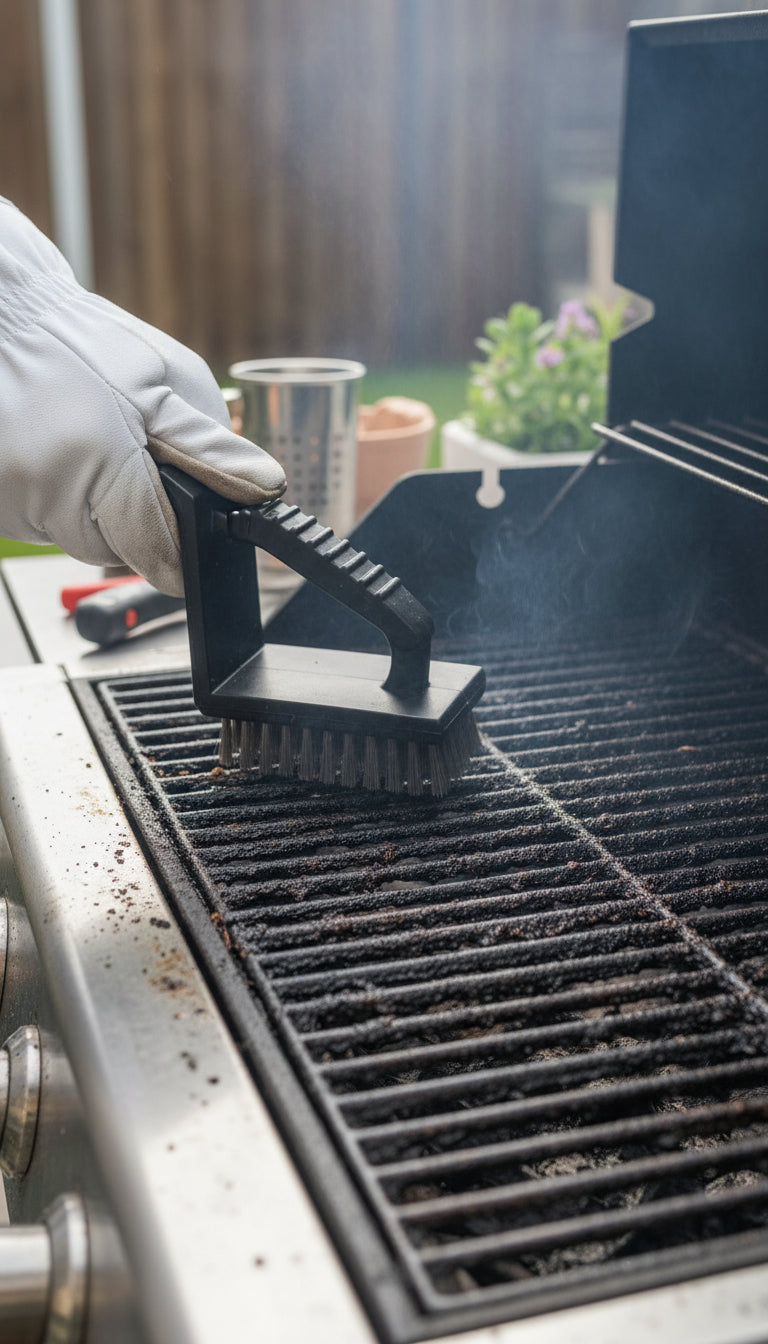 2er-Set Grill-Reinigungsbürste