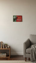 Retro Blechschild Drink CocaCola in a Botle 20 x 30 cm