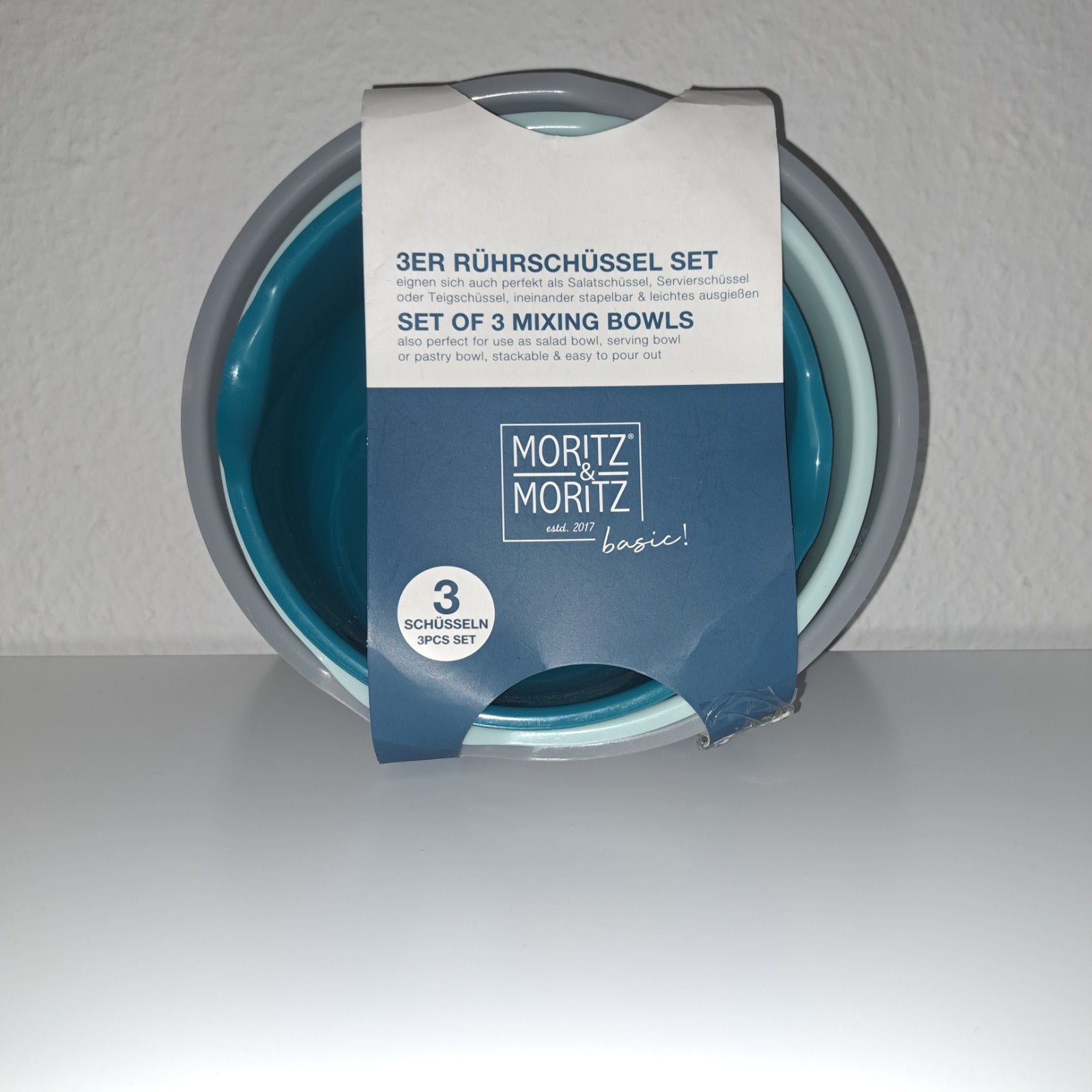 Moritz & Moritz 3er Rührschüssel Set