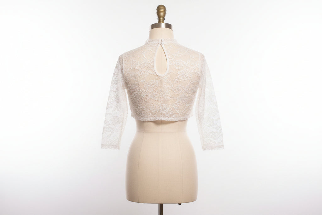 Damen Dirndlbluse Spitze Halb - und Kurzarm