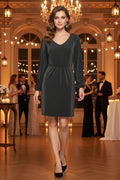 Cocktailkleid Damen, Glitzerkleid, Paillettenkleid Glänzend Abendkleid