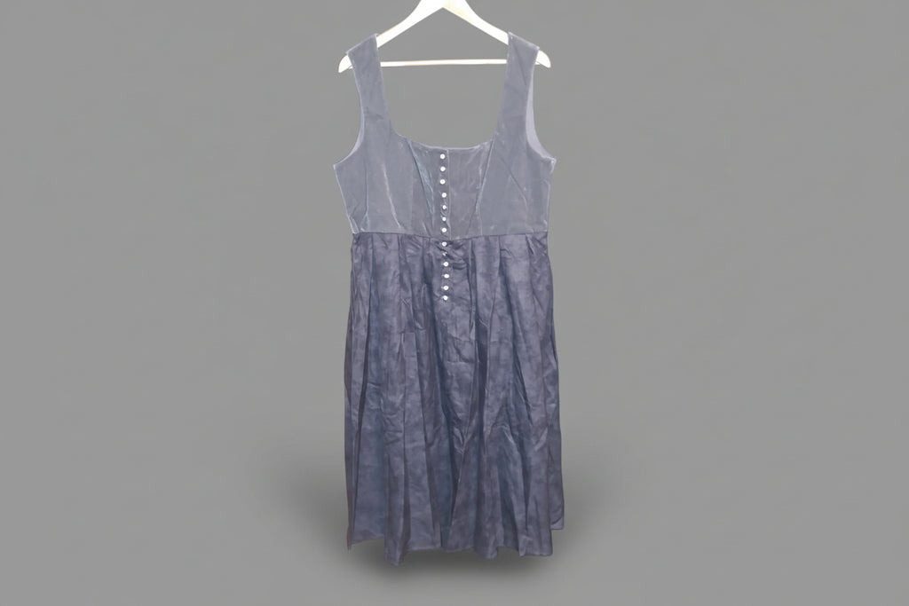 JiJIRuDu Dirndl Damen Lang mit Schürze