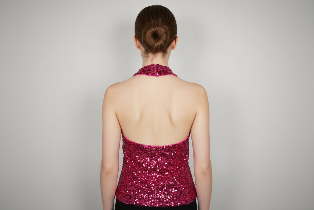 Elegantes Damen Oberteil mit Pailletten
