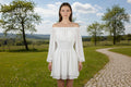 Piratenkostüm Damen Sommerkleid Swing Kleid off Shoulder Slash Neck A-Linien Kleid Trägerlos