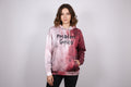 Kaputzenpullover Damen Blutig "Problem Gelöst"