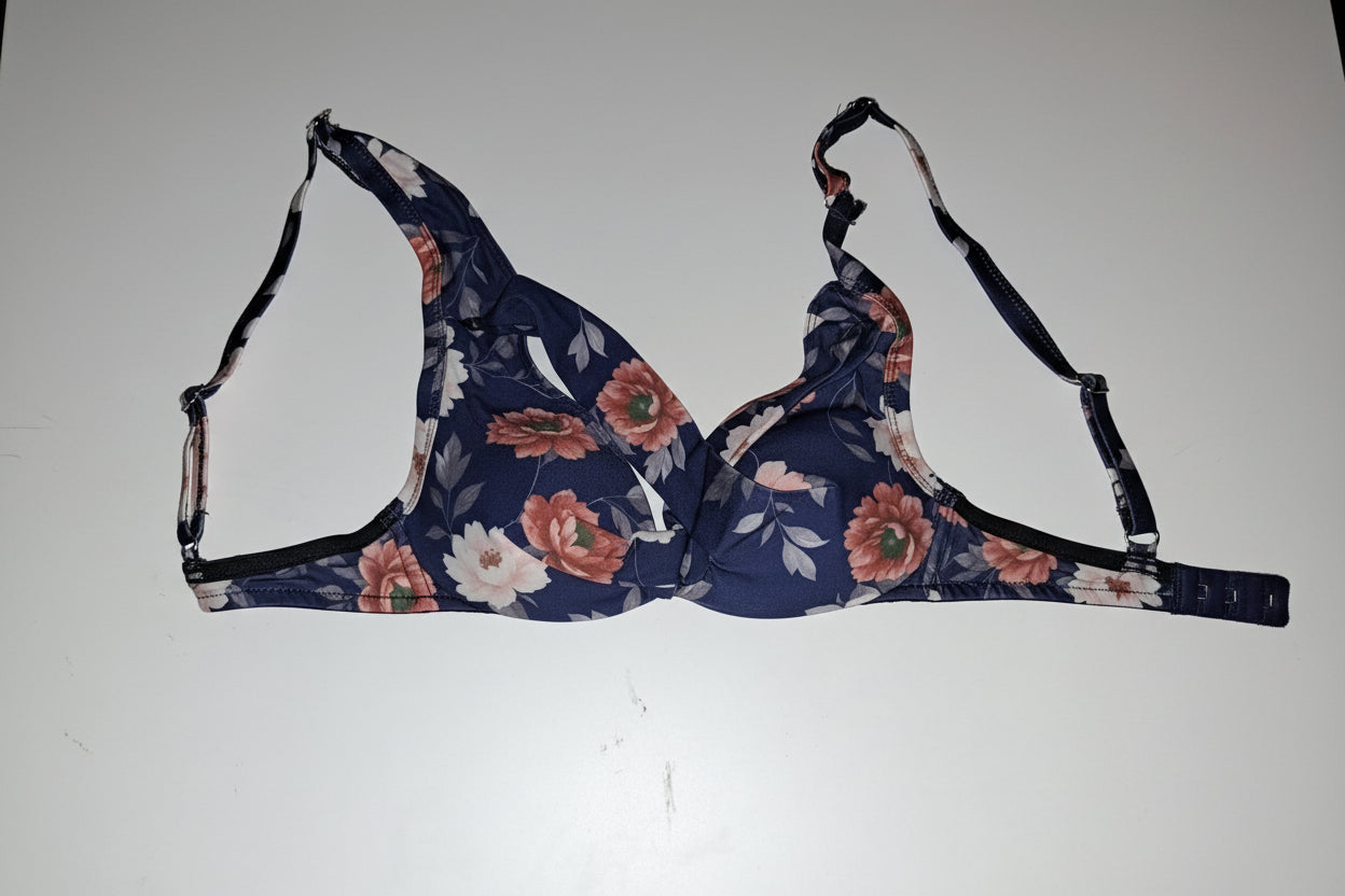 Kielsjajd Strandbikini Push Up Sportkleidung Damen Volants Bikini Set V-Ausschnitt Crossover