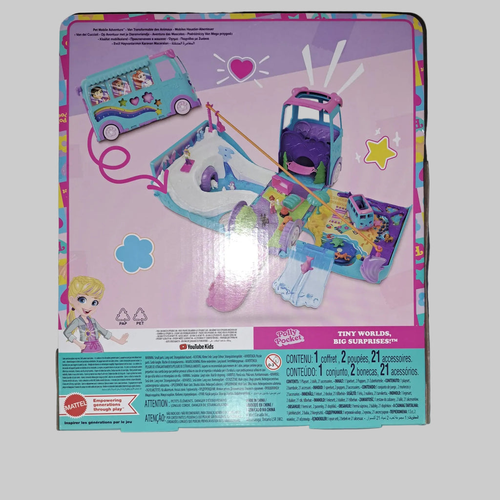 Mattel Polly Pocket Tiny Worlds Big Surprises
