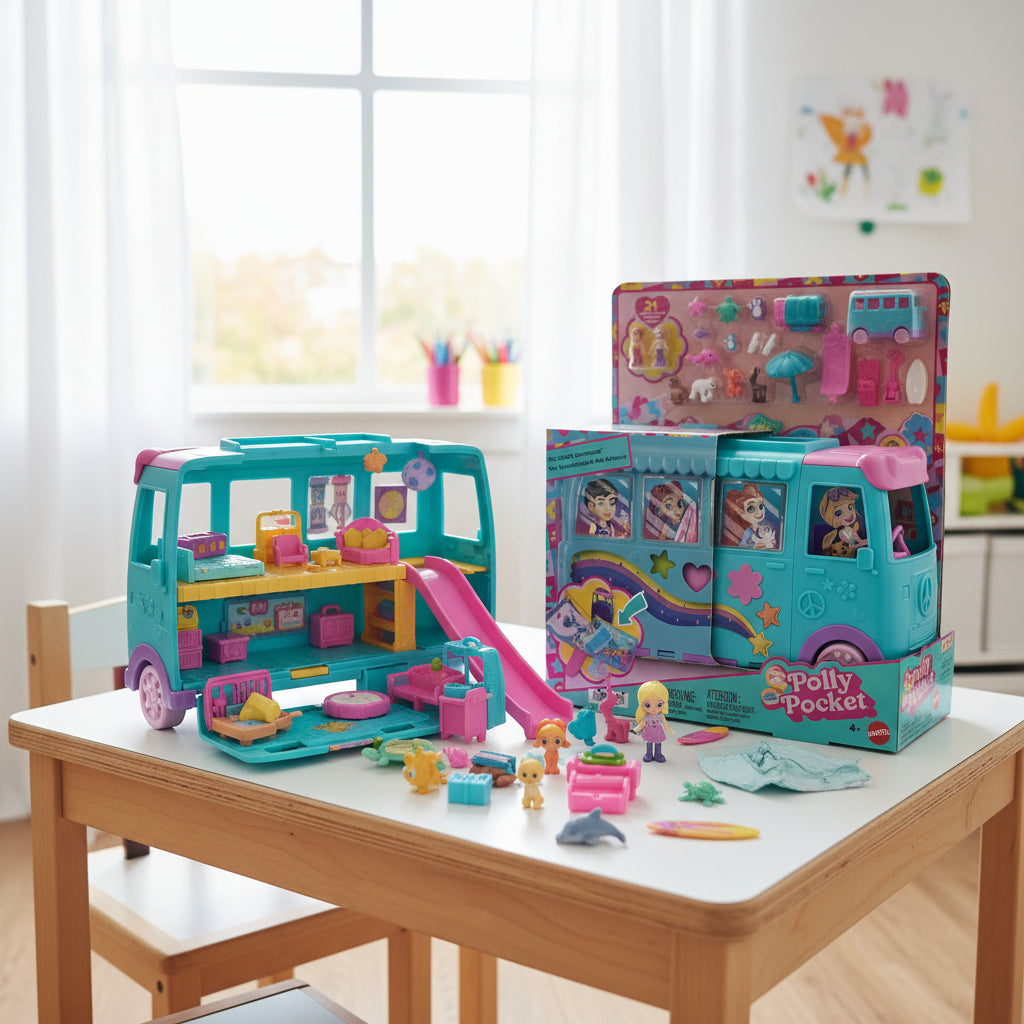 Mattel Polly Pocket Tiny Worlds Big Surprises