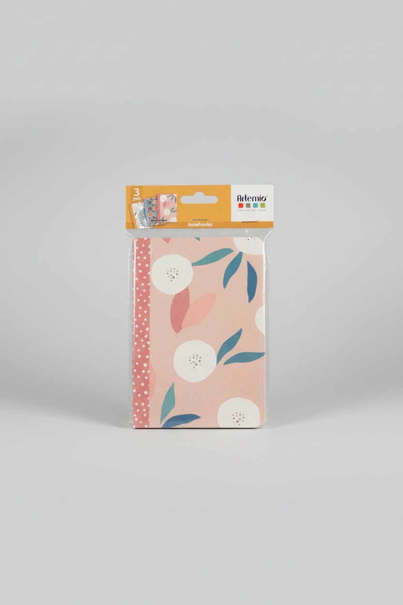 Artemio Notizblock 3 tlg.