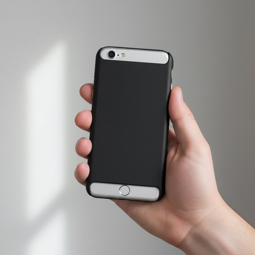 Power Support Air Jacket Force Schutzhülle für das iPhone 6/6S in der Farbe Schwarz