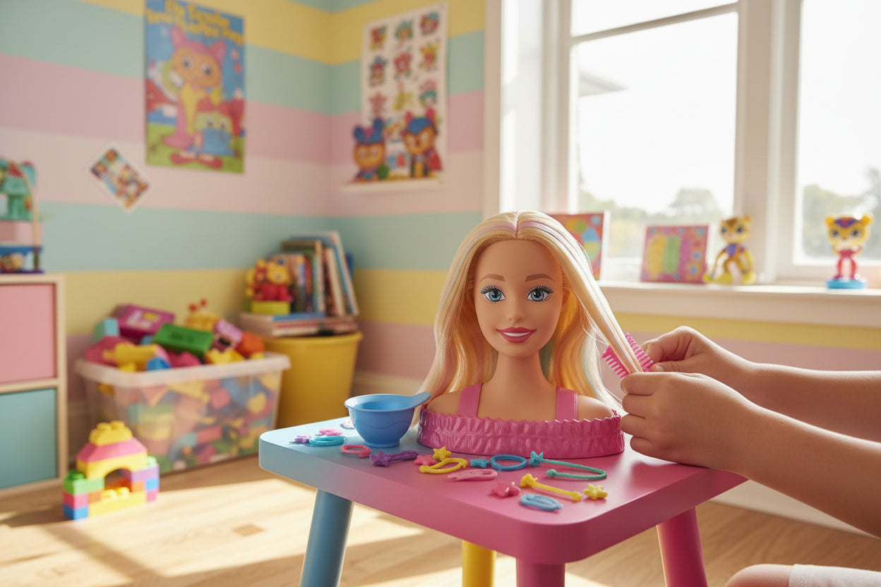 Barbie Color Reveal Styling-Kopf