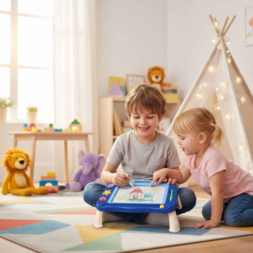 Mauepersu Maltafel Zaubertafel Kinderspiele ab 2 Jahre Geschenk Mädchen Jungen
