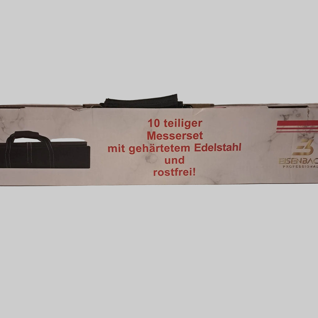 Eisenbach Professional 10tlg. Messerset aus gehärtetem Edelstahl rostfrei