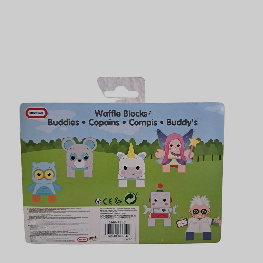 Little Tikes Waffle Blocks Double Figure Pack - Scientist/Robot