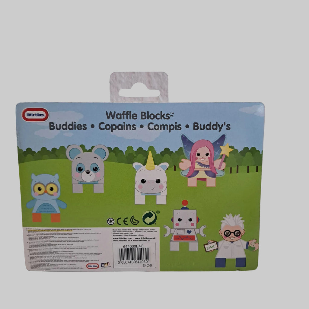 Little Tikes Waffle Blocks Buddies Double Figure Pack Fee mit Zauberstab und ein Einhorn
