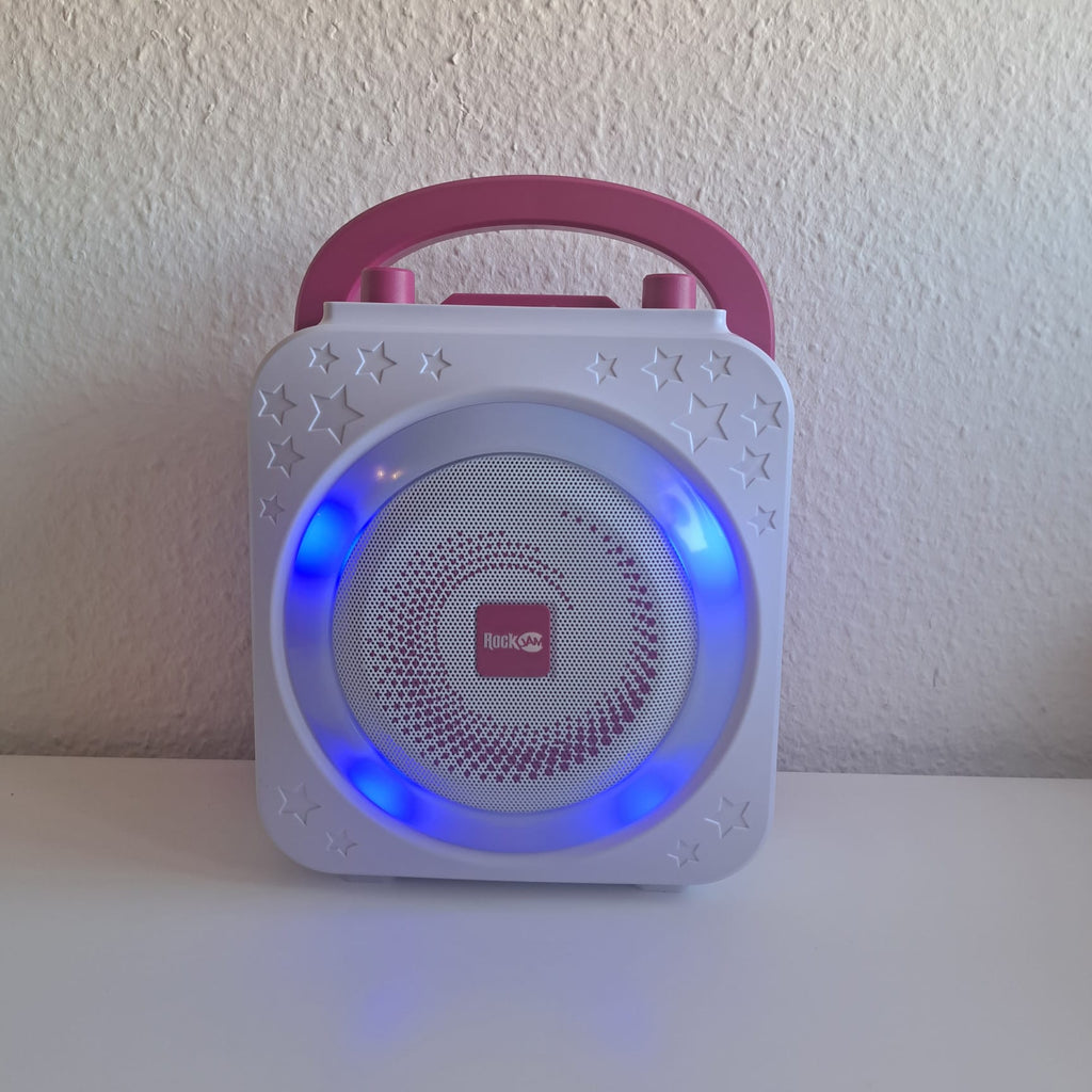 Rock Jam Karaoke Party Speaker mit Voice chainging effects und Bluetooth