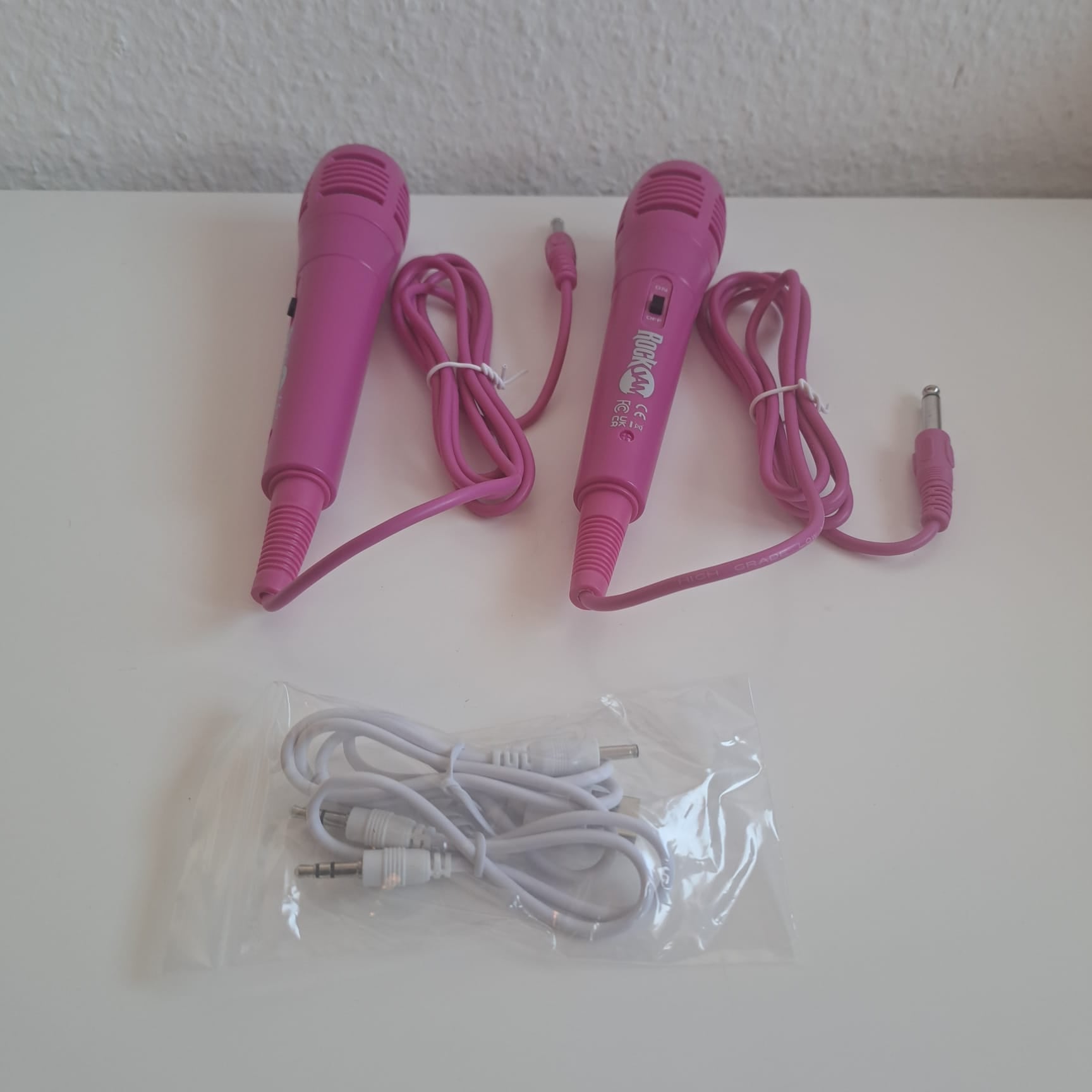 Rock Jam Karaoke Party Speaker mit Voice chainging effects und Bluetooth