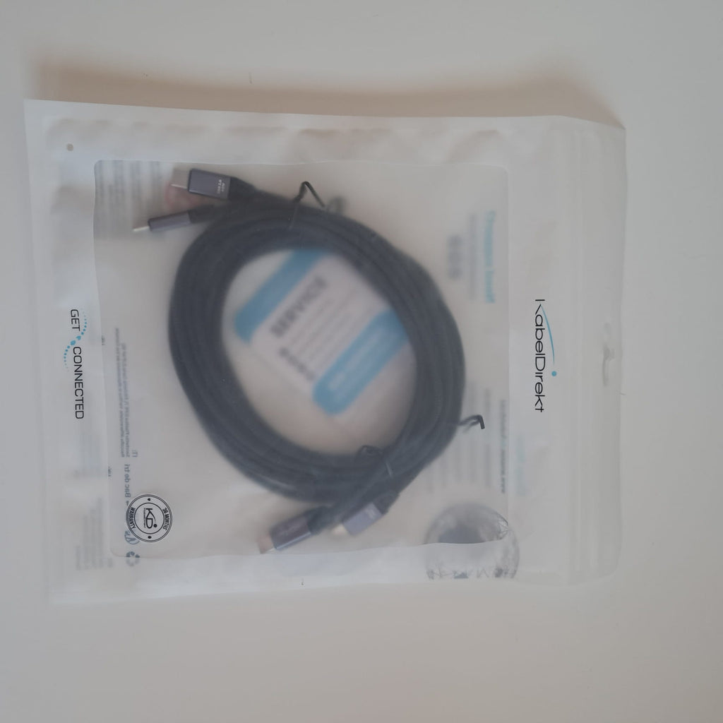 2 x USB-C Kabel, USB 2.0 / 60 Watt