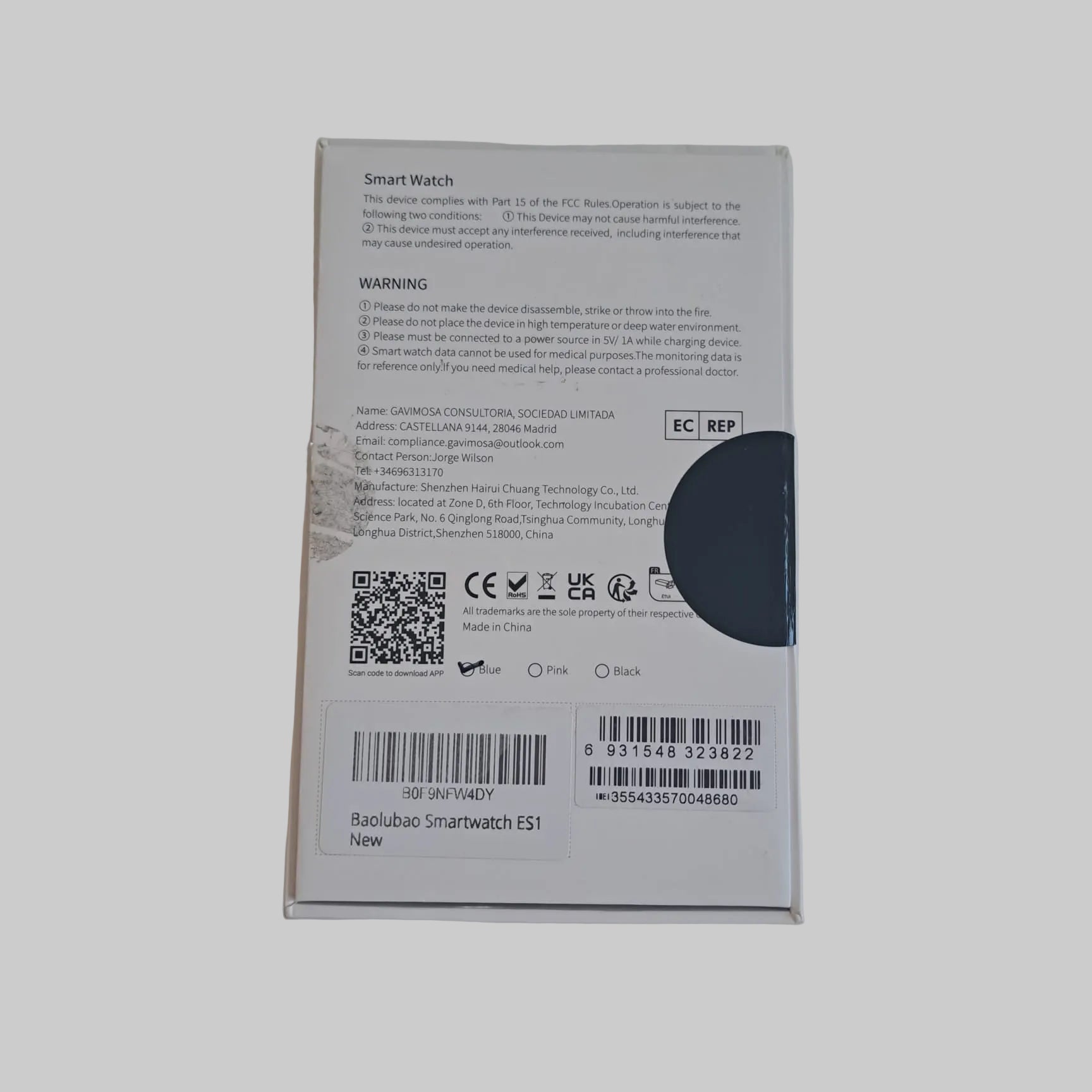 Smartwatch Z30 4G Kinder Smartwatch