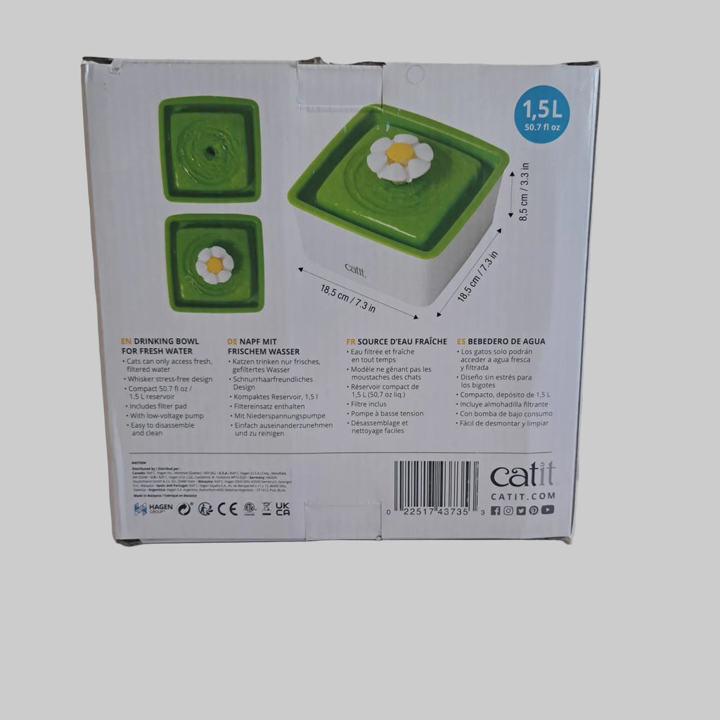 Catit Katzenzubehör Flower Mini Trinkbrunnen