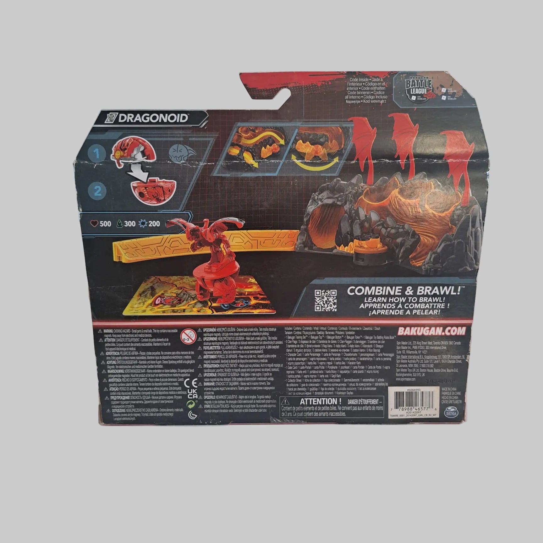 Spin Master Bakugan Titanium Dragonoid Training Set