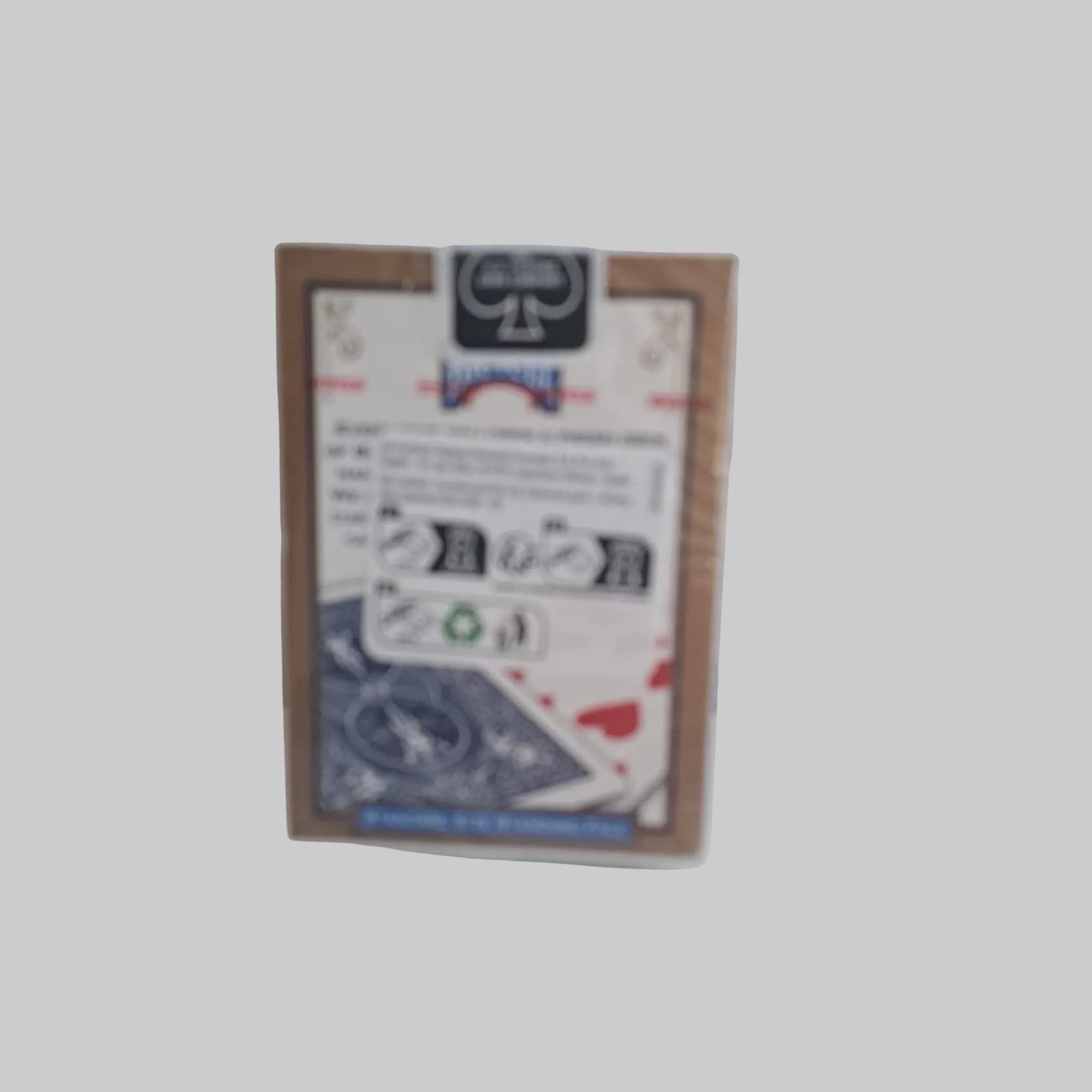 Bicycle Standard Poker-Kartenspiel in rot oder blau