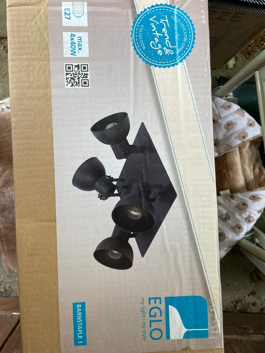 Eglo Barnstaple 1 Deckenstrahler 4-Flammig