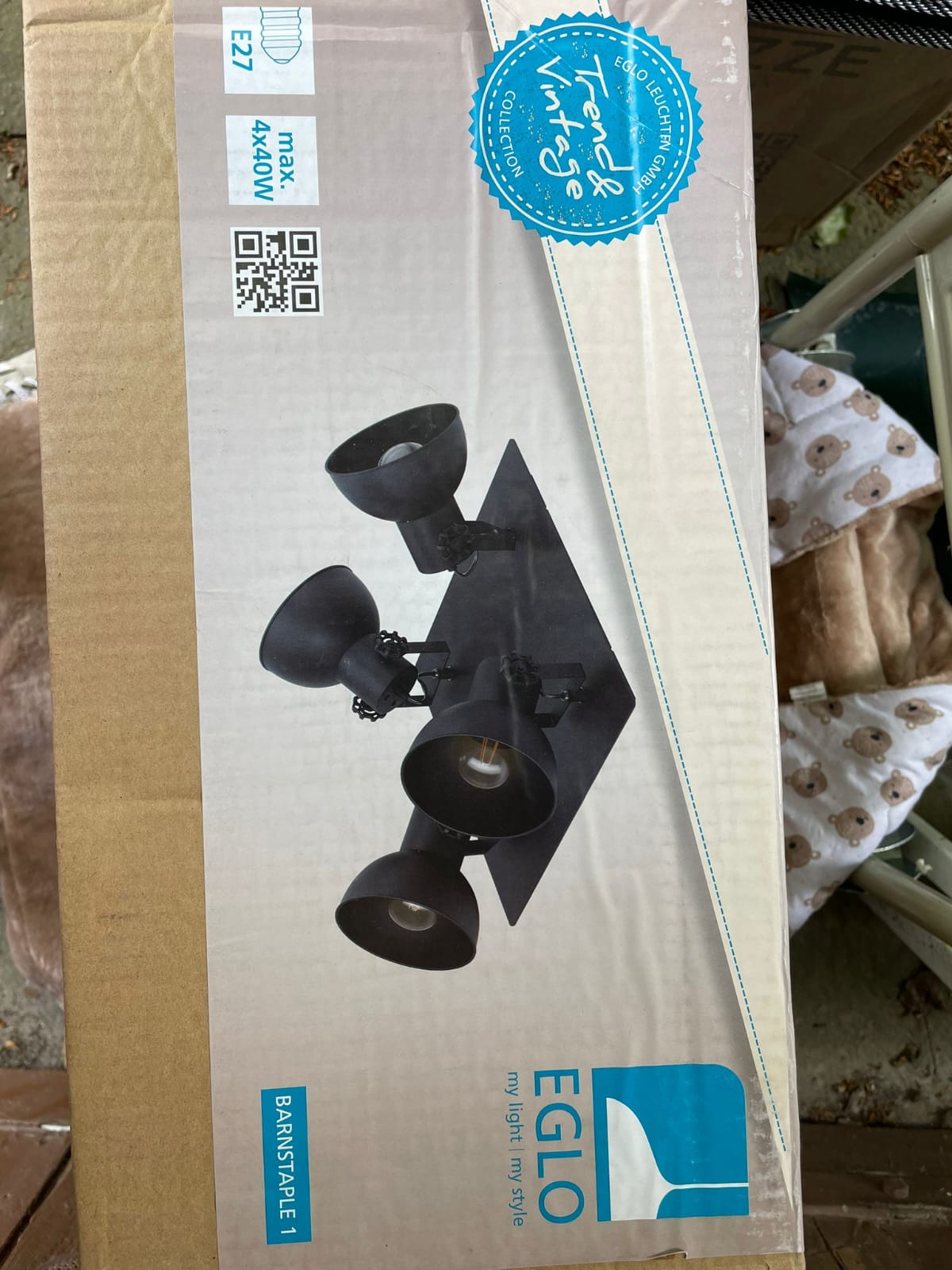 Eglo Barnstaple 1 Deckenstrahler 4-Flammig