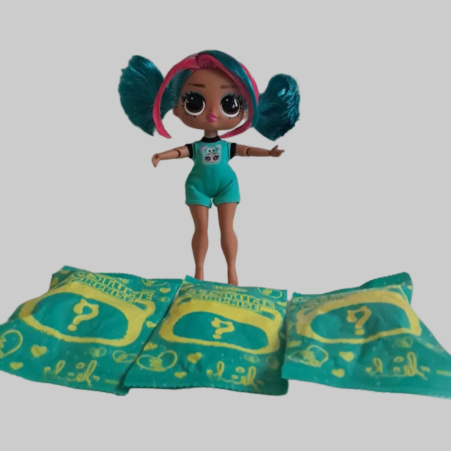 LOL Figur mit 3 Mysterypacks ohne Verpackung