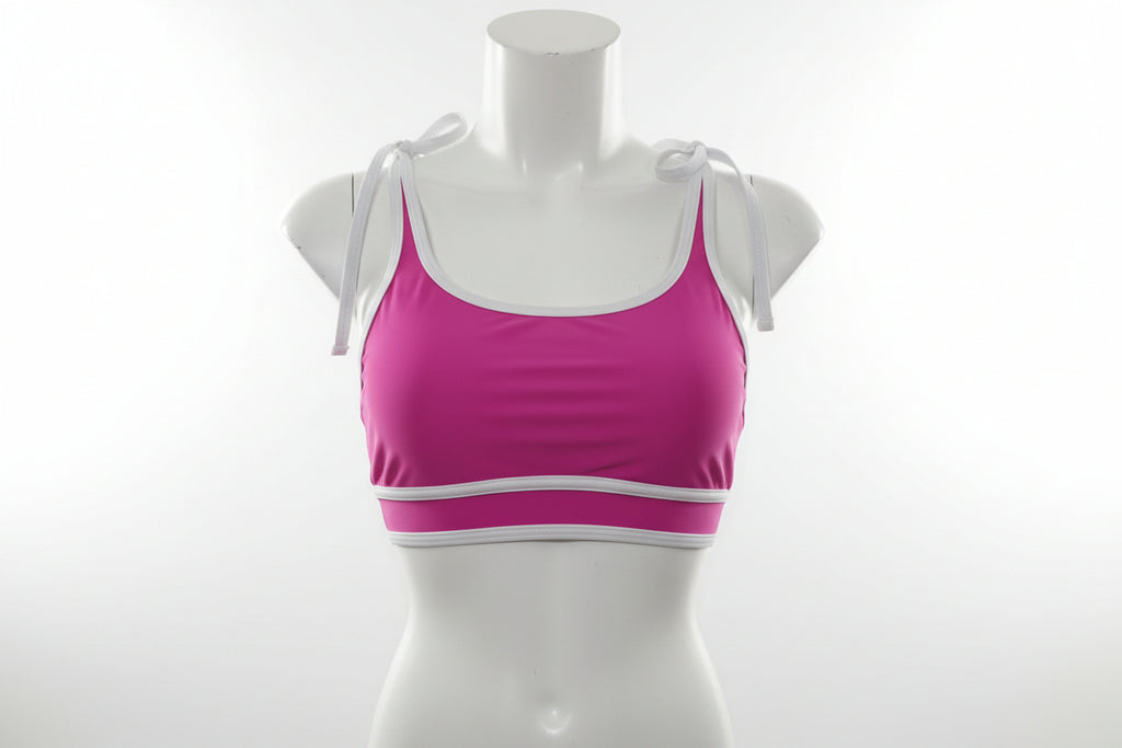 Generisch Bikini-Set Mädchen 3-tlg mit sportlichen Shorts