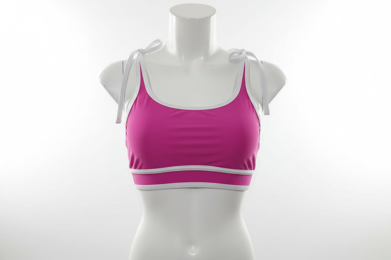 Generisch Bikini-Set Mädchen 3-tlg mit sportlichen Shorts