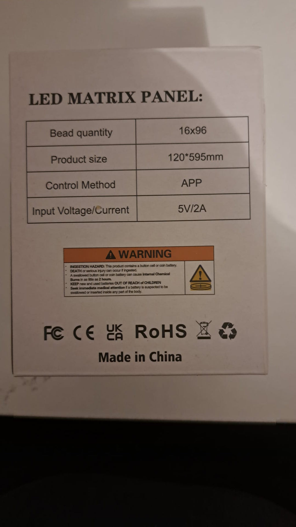 LED Matrix Panel