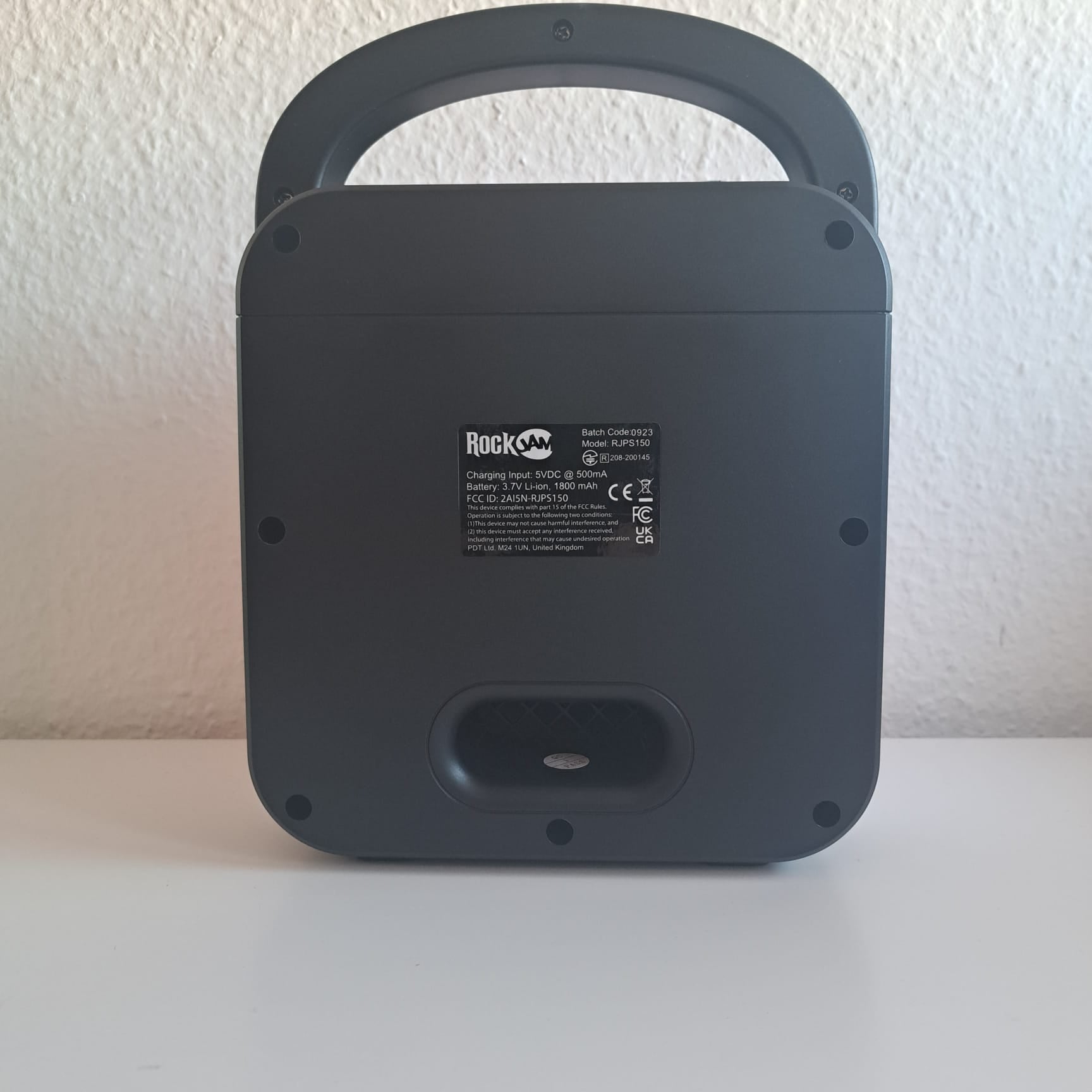 Rock Jam Karaoke Party Speaker mit Voice chainging effects und Bluetooth
