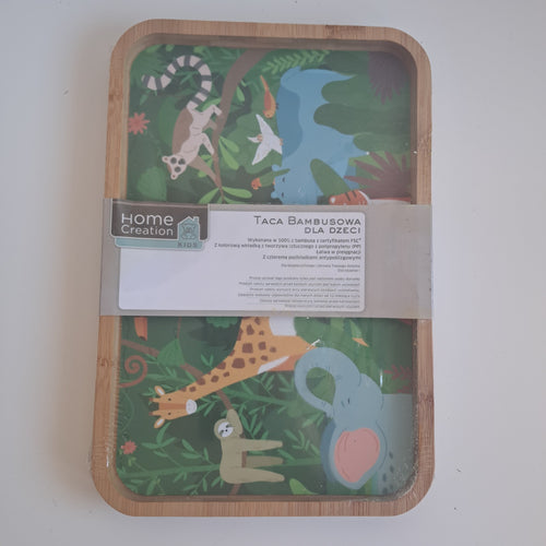 Bambustablett für Kinder der Marke Home Creation