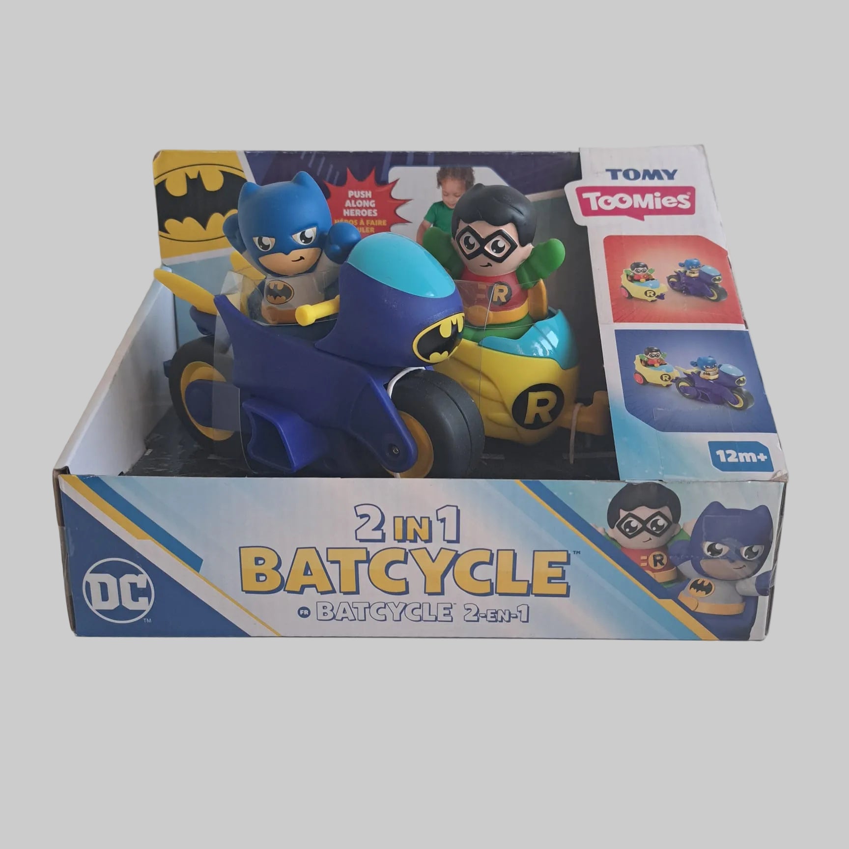 Toomies DC Comics Batman E73260 2-in-1 Batcycle