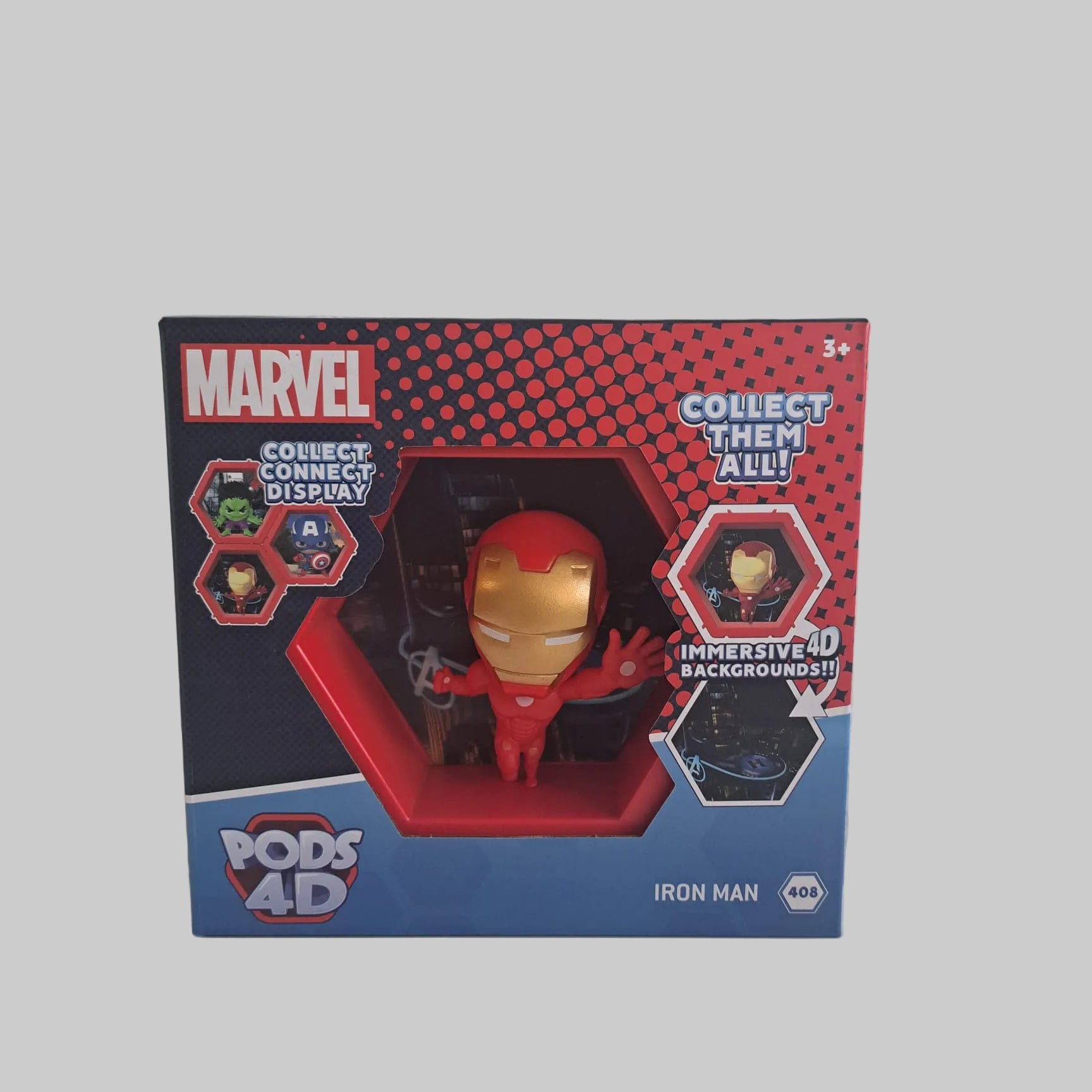 Wow! PODS 4D Marvel Iron Man Collectible Figure