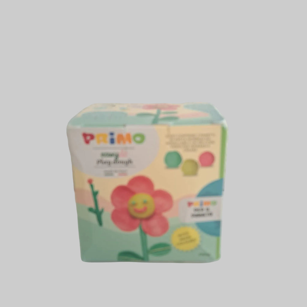 Primo Knete Creative Cube Flower Set mit weicher Modelliermasse