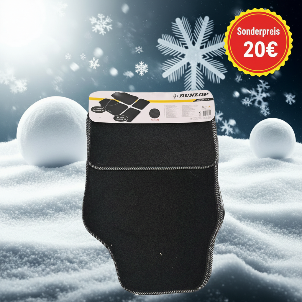 4er Auto Fußmatten-Set